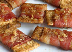 Bacon Wrapped Crackers