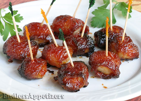 Bacon Wrapped Water Chestnuts