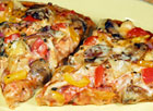 Chicken and Vegetable Pizza