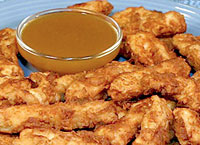 Chicken Strips with Honey Mustard Sauce