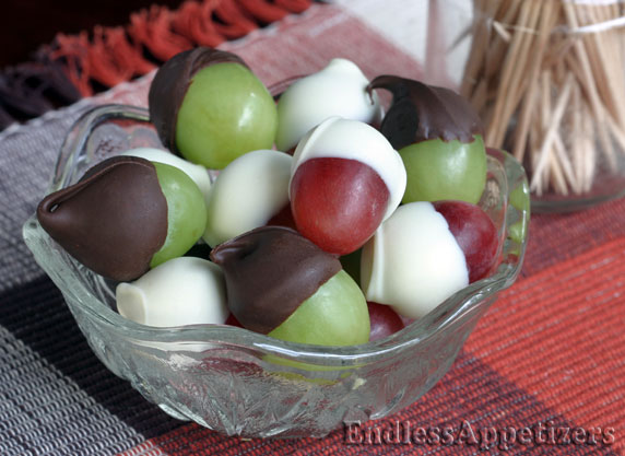 Chocolate Covered Grapes