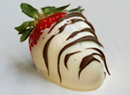 White Chocolate Covered Strawberries