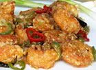 Crispy Sweet and Spicy Shrimp