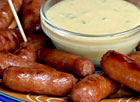 Little Smokies with Dijon Cheese Dip