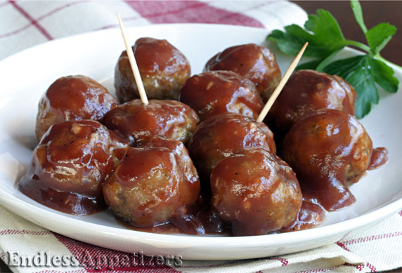 Meatballs with Cranberry Glaze