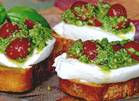 Bruschetta Appetizers