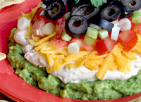 Pyramid Avocado Dip