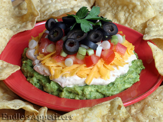 Pyramid Avocado Dip