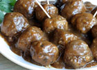 Spicy Sauerbraten Meatballs