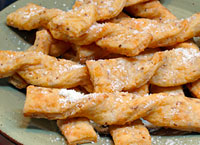 Sesame Cheese Twists