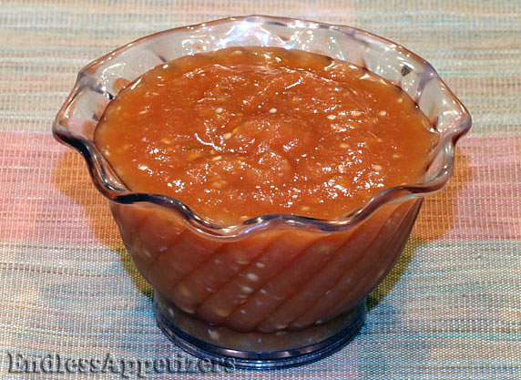 Tomato and Tomatillo Salsa